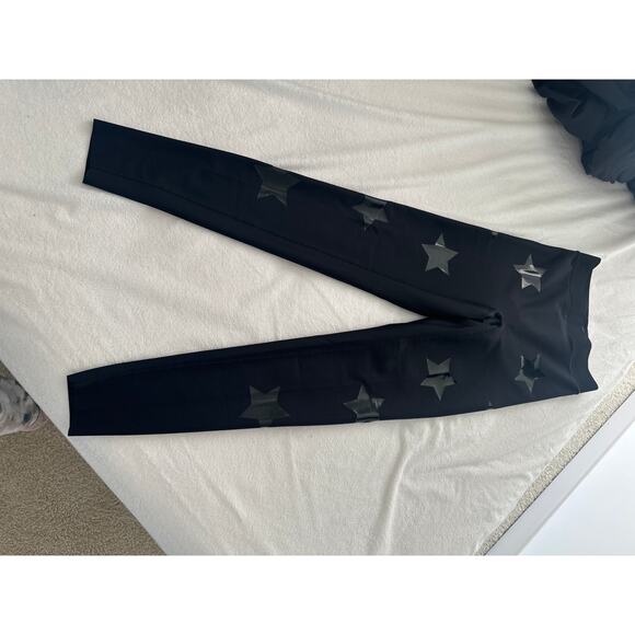 Ultracor High Lux Knockout Star Leggings in Nero/ Patent Nero SzM NWOT - Picture 6 of 10